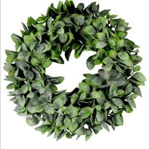 Artificial eucalyptus wreath